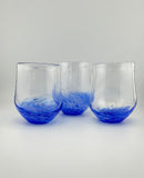 Stemless wine glasses set of 3